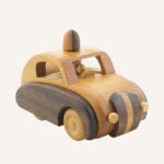 Wooden Toy Police Car